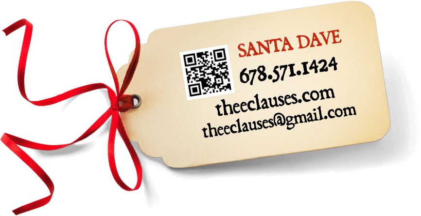 Contact Information on Gift Tag